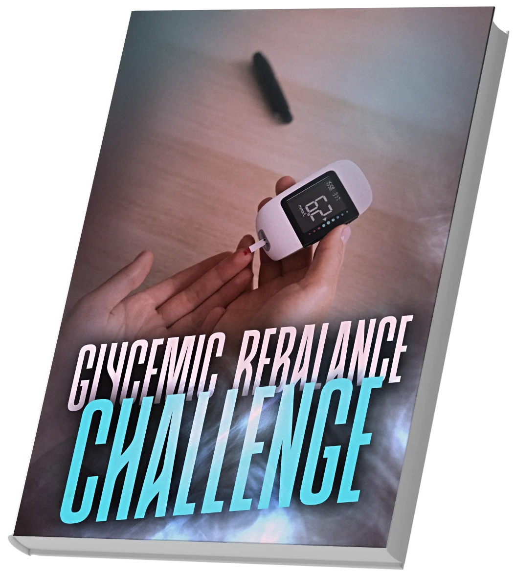 Cover of bonus guide five, the Glycemic Rebalance Challenge